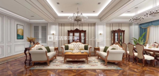 欧式风格客厅装修效果图