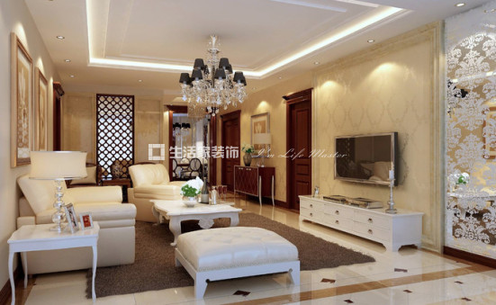 客厅装潢案例效果图