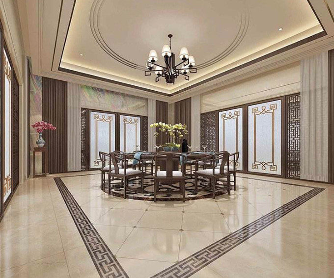 新中式地砖装修效果图注意事项