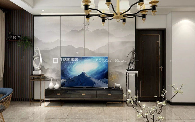 电视背景墙装修效果图客厅