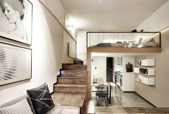 40平米复式公寓装修效果图,40平米复式公寓装修图片