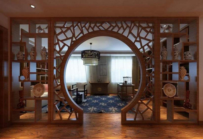 "天圆地方"圆拱门装修效果图大全