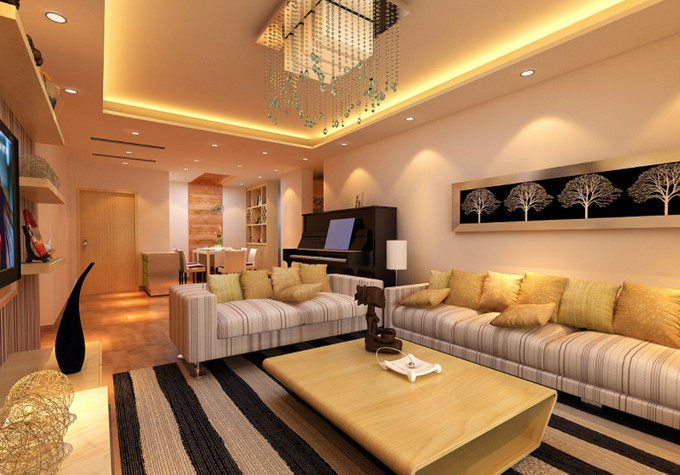 简约版l户型装修效果图大全