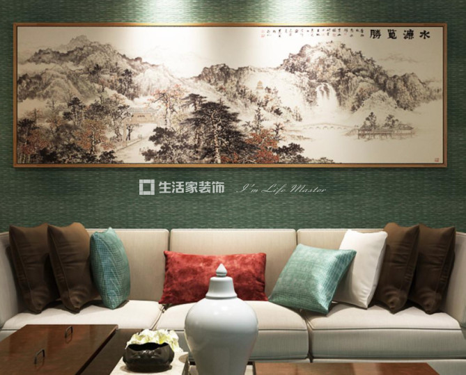墙上挂画尺寸比例