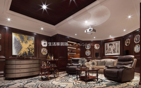 中式木雕挂画