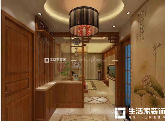 門(mén)廳裝修效果圖 成都生活家裝飾