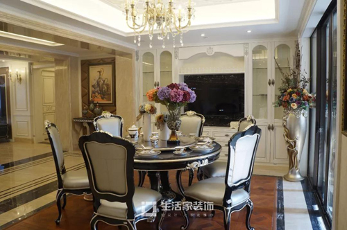 餐厅简欧风格家装效果图
