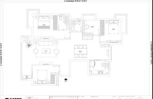 金帝仁文江語城122m2戶型圖