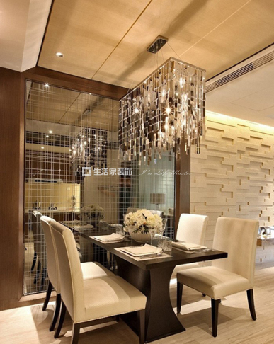 储物柜16万打造95平中式的家