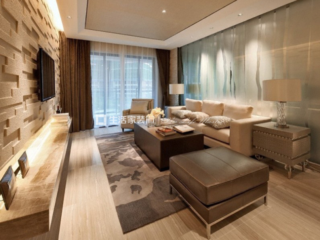 吊顶16万打造95平中式的家