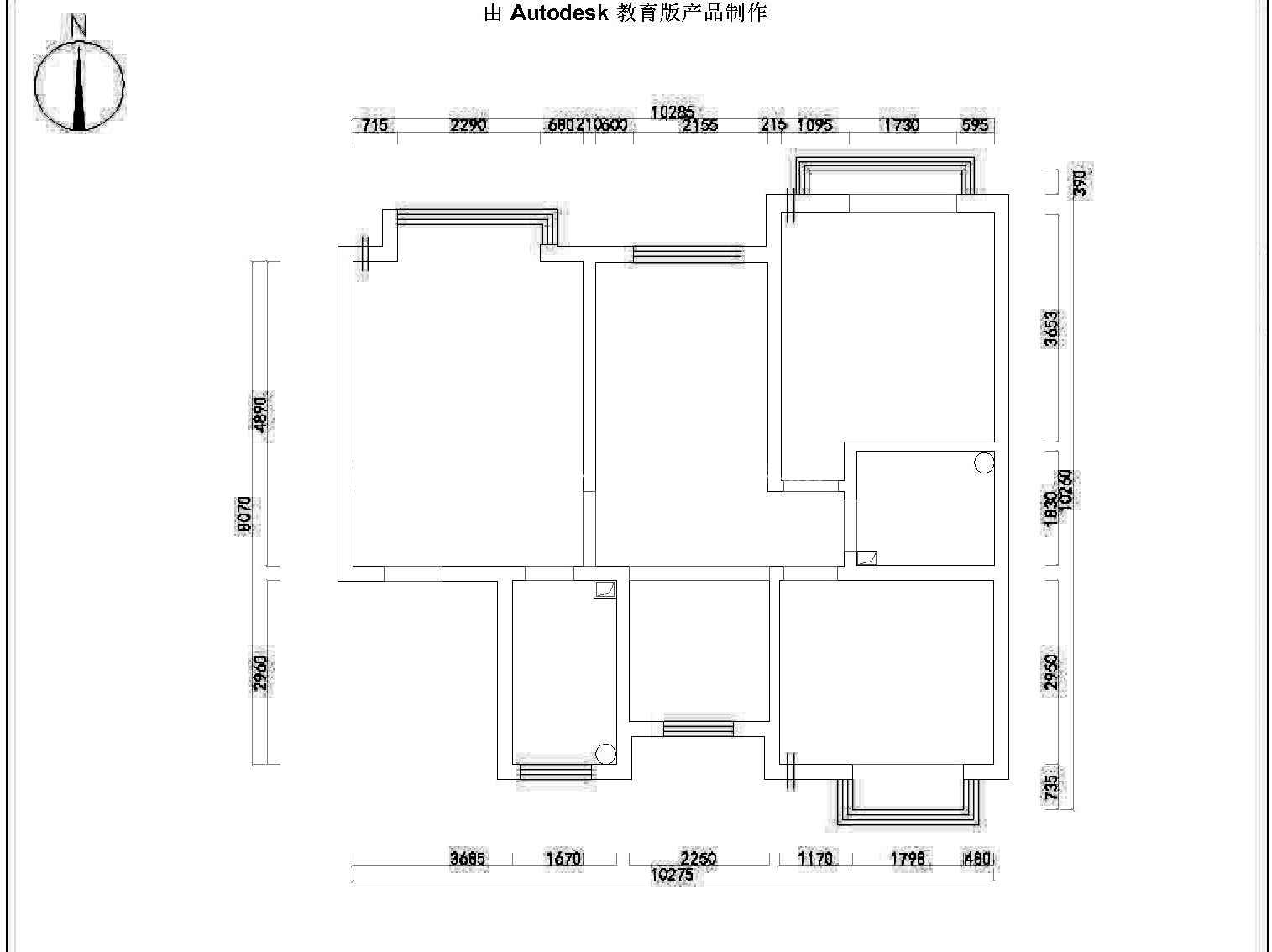 現代戶型圖裝修效果圖