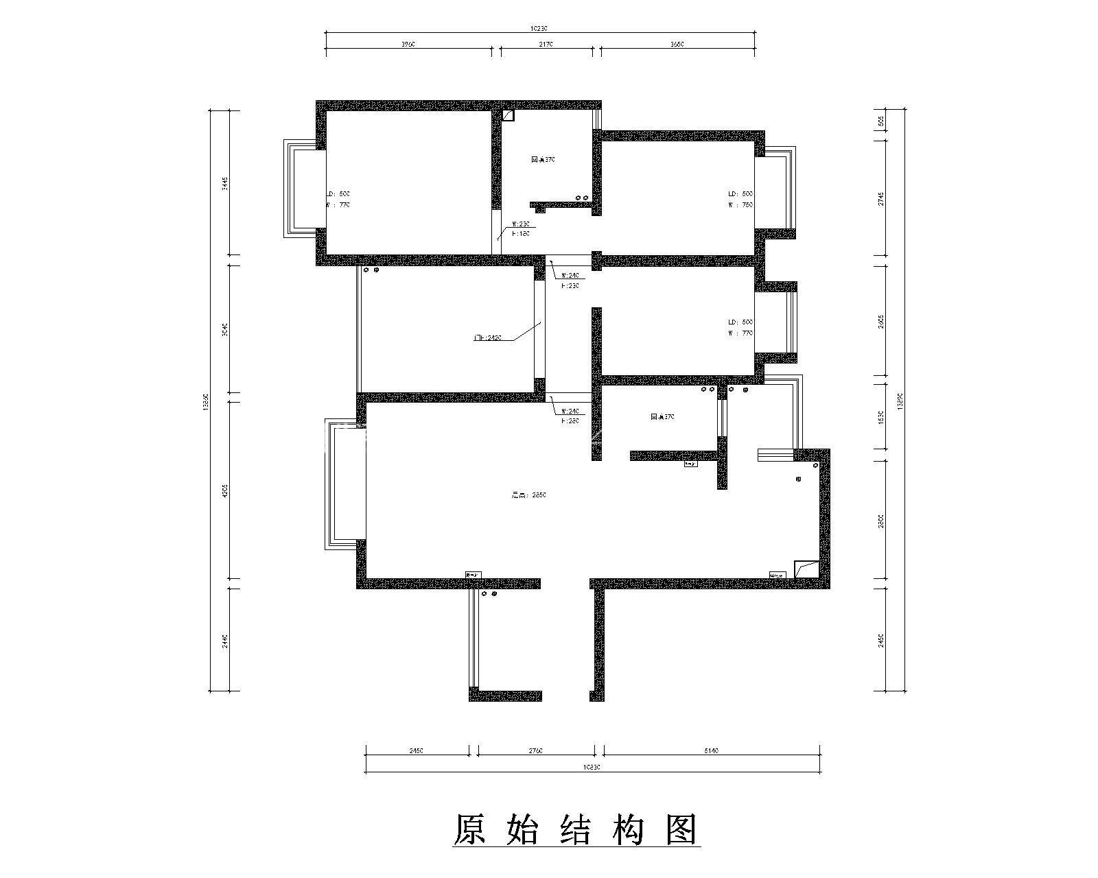 現代戶型圖裝修效果圖