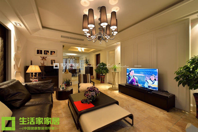 現(xiàn)代戶(hù)型圖裝修效果圖