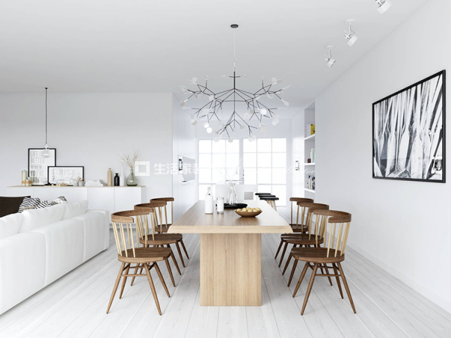 飘窗家装 北欧 枫情水岸