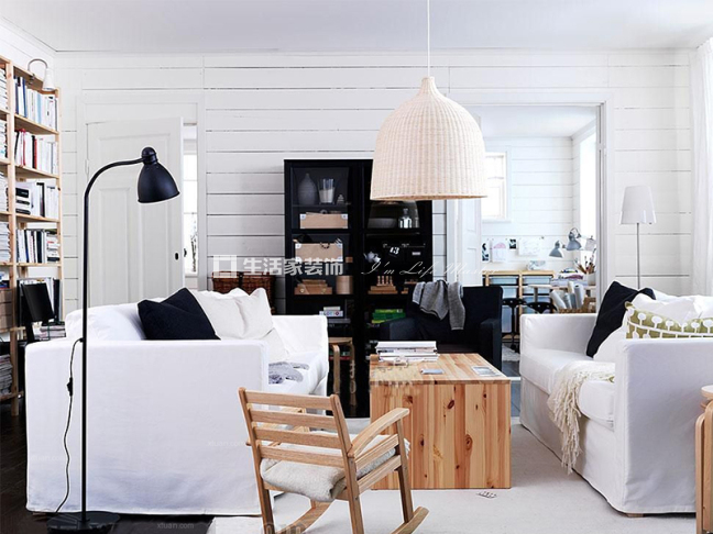 吊顶家装 北欧 枫情水岸