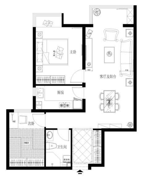 歐式戶型圖裝修效果圖