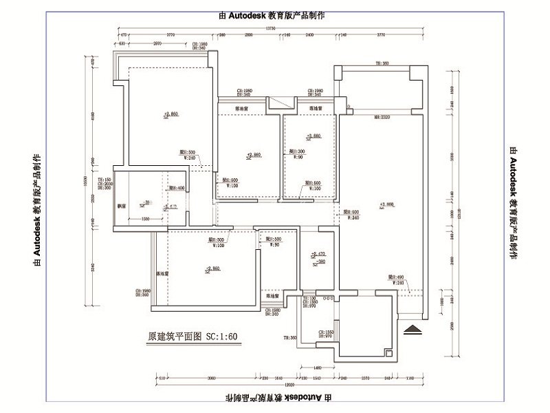 现代户型图装修效果图