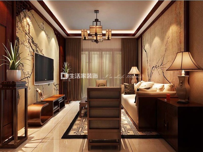 榻榻米中式风格 效果图