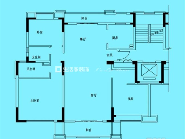 户型图华府 实景 风格