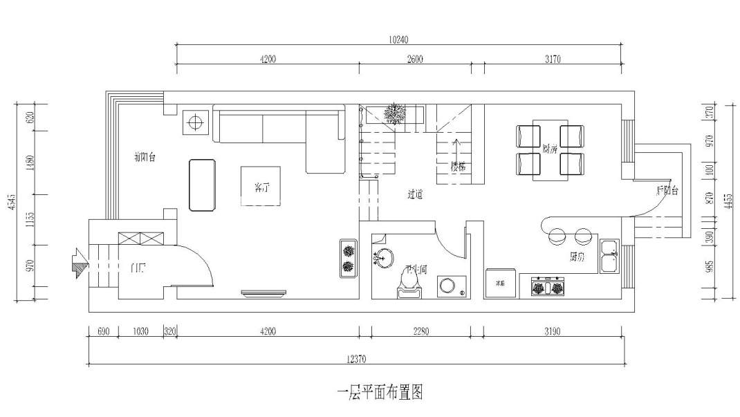 户型图美式乡村