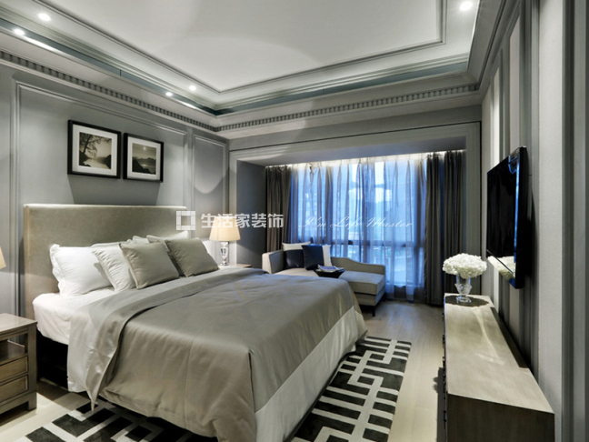 电视墙简约欧式 复地新都国际