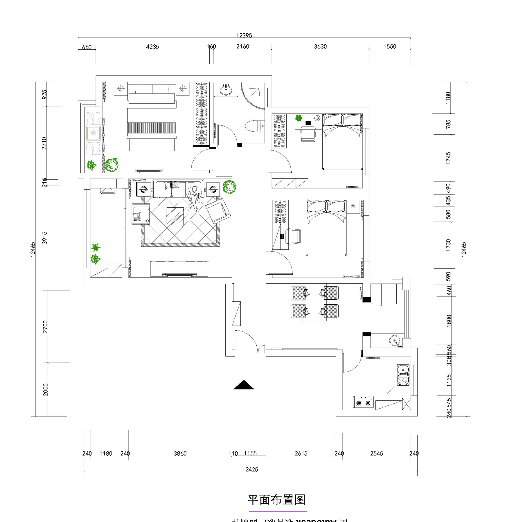 户型图水郡 黄金山