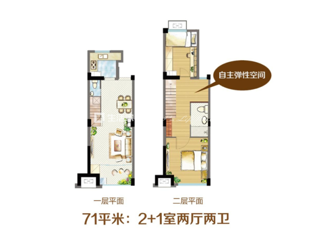 户型图LOFT风格   生活家  家装案例