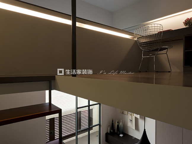 榻榻米LOFT风格   生活家  家装案例