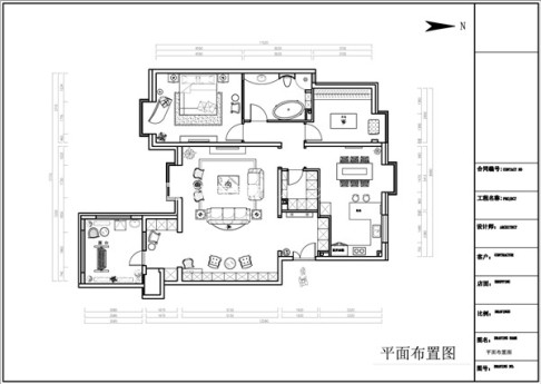 户型图金色漫香林 生活家装饰