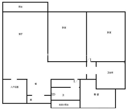 現代戶型圖裝修效果圖