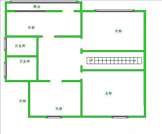 中式户型图装修效果图