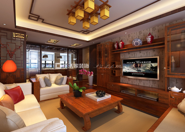 储物柜中式风格，装修