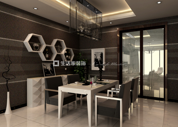 吊顶16万打造一个现代简约的家