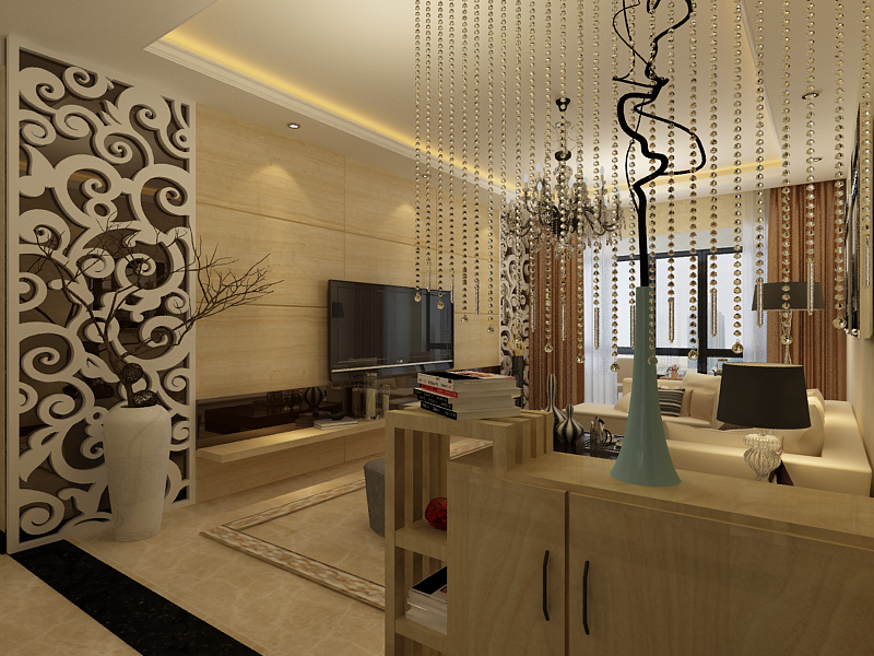 吊顶20万打造136平现代简约的家