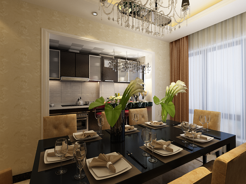 储物柜20万打造136平现代简约的家