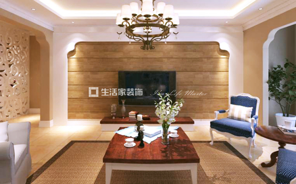 储物柜18万打造122平现代简约的家