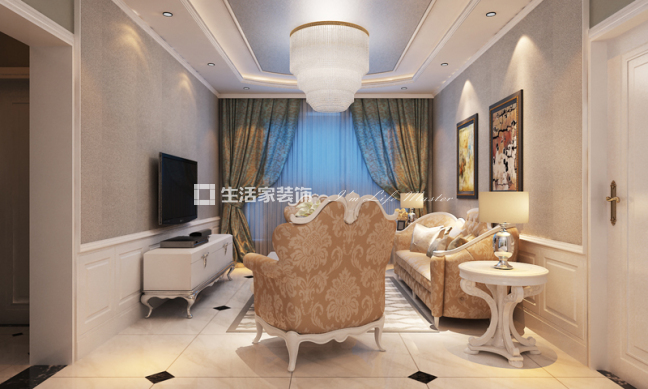 吊顶欧式 风格 诚基 中心