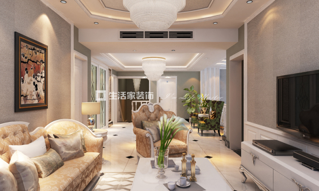 吊顶欧式 风格 诚基 中心
