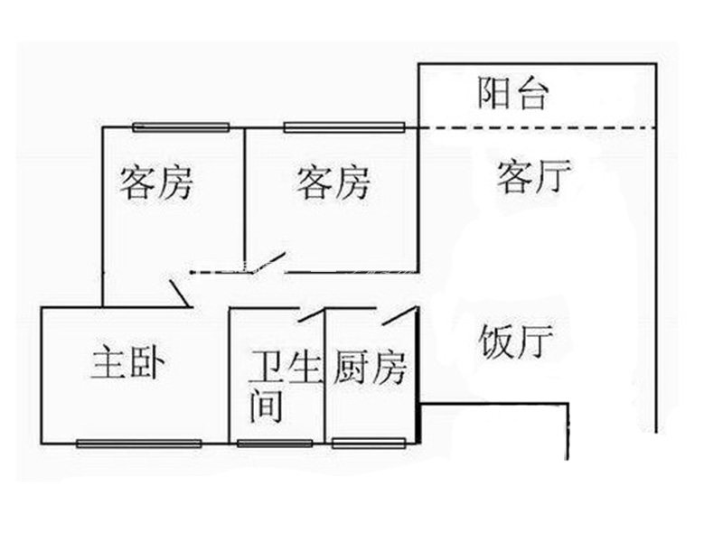 地中海戶型圖裝修效果圖