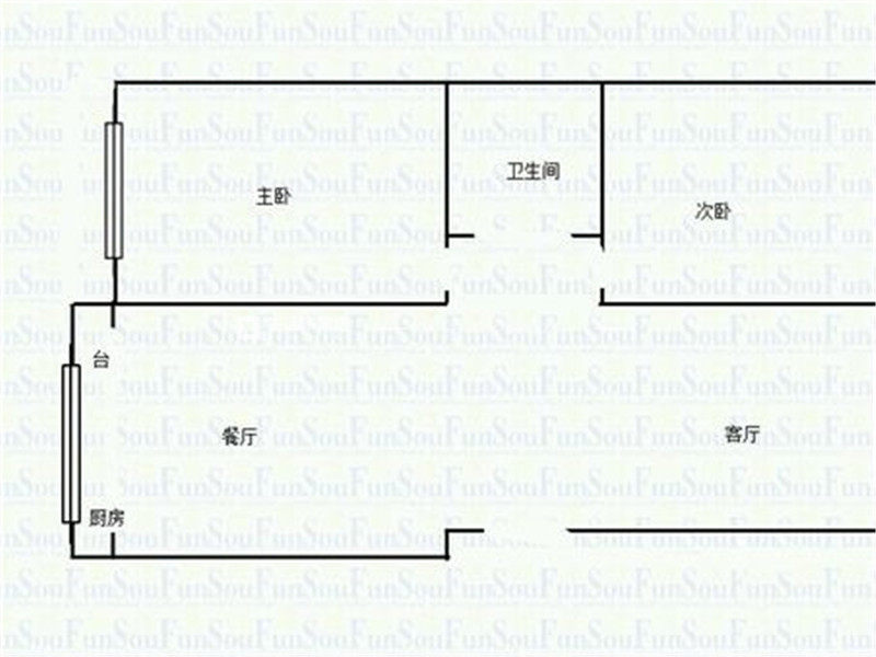 现代户型图装修效果图