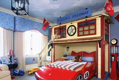 8款主题儿童房照这样装修宝贝的小窝吧!