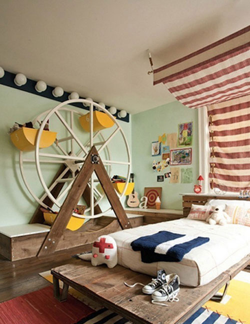 8款主题儿童房照这样装修宝贝的小窝吧!