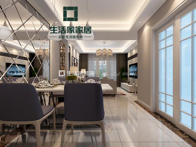 吊顶翡翠湖郡
