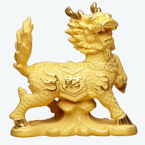 家庭金麒麟摆件 家庭金麒麟摆件