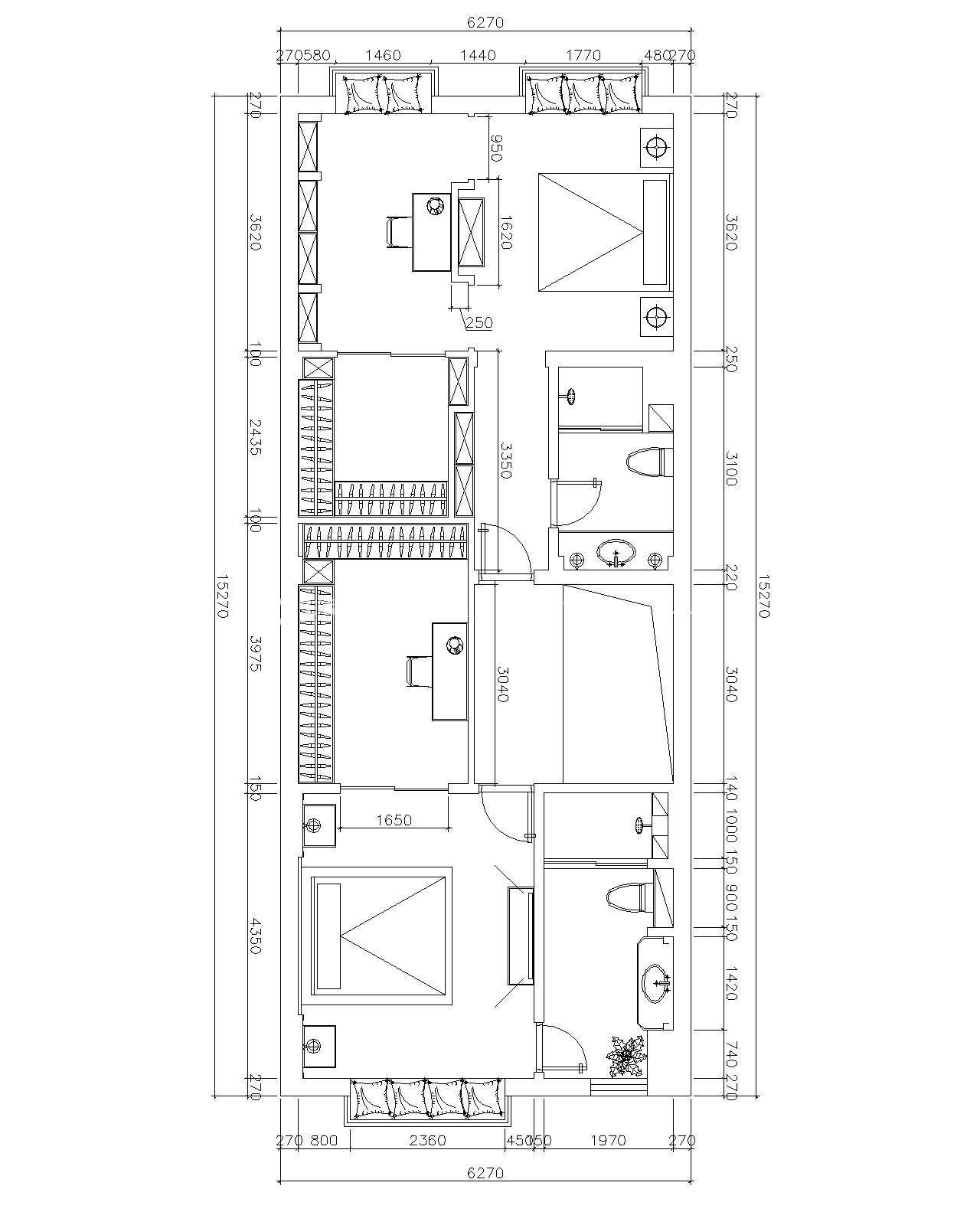 港式户型图装修效果图