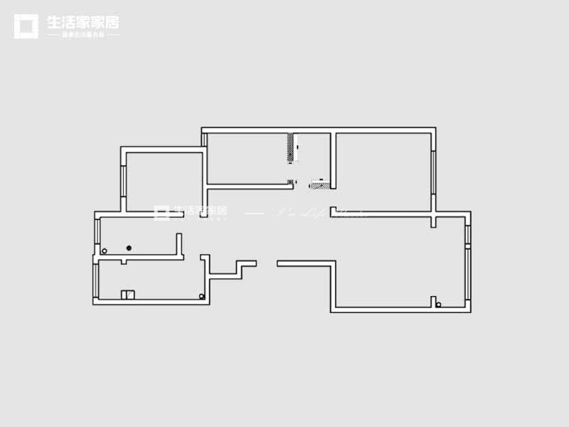 美式乡村户型图装修效果图