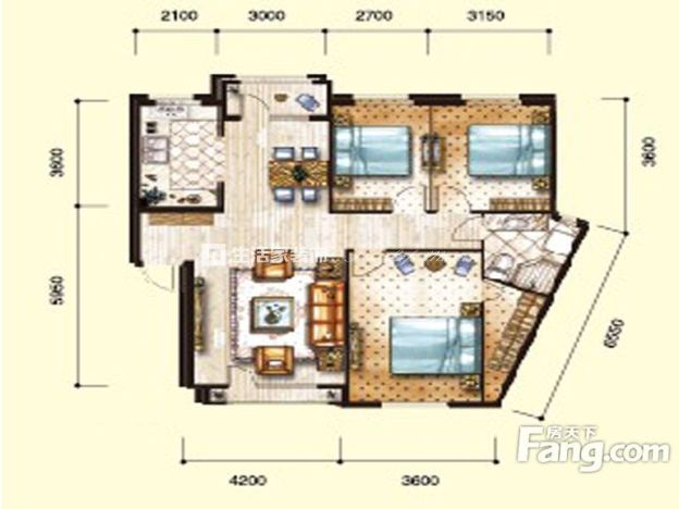 户型图万棵树 程玉超