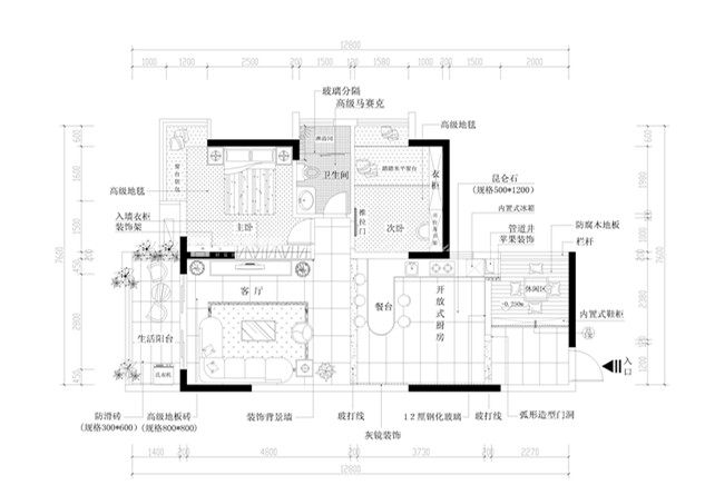 現(xiàn)代戶型圖裝修效果圖