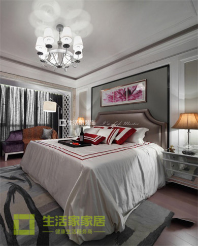 飘窗国滨苑  86平  欧式风格