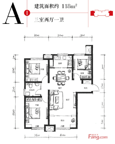 美式鄉(xiāng)村戶型圖裝修效果圖